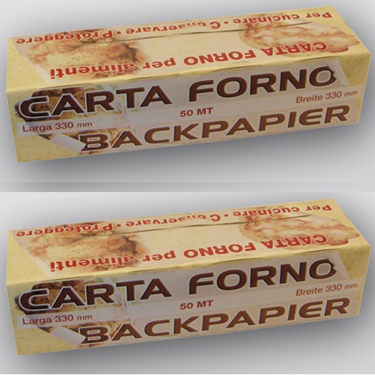 CARTA FORNO in ROTOLO Mm.330 Mt.50 in BOX