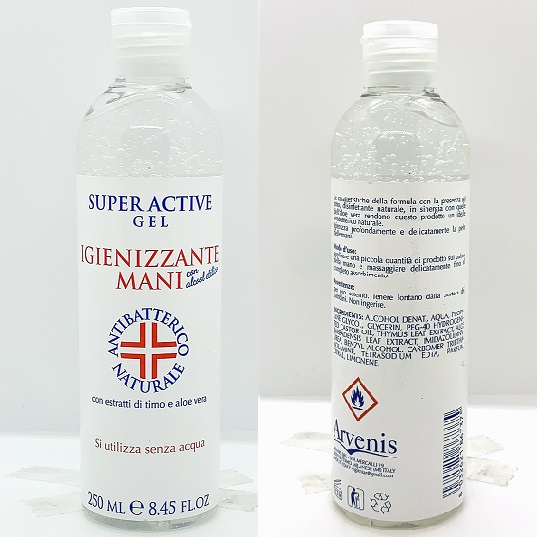 GEL IGIENIZZANTE MANI Ml.250